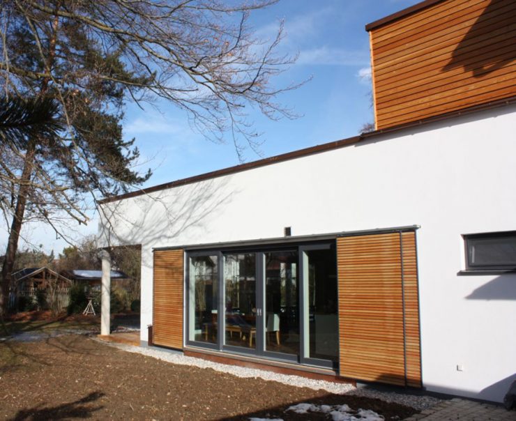 Anbau an eine Villa in München