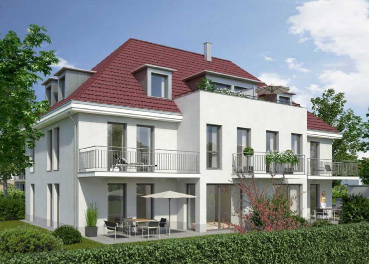 Wohnanlage mit Tiefgarage in Haar