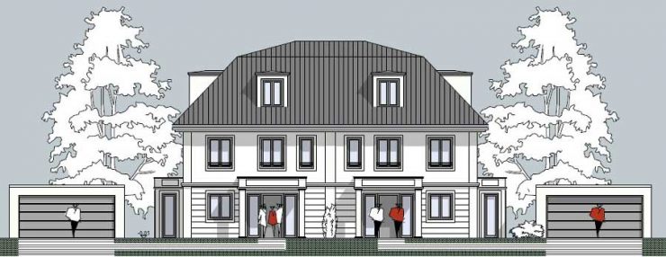 Doppelhaus an den Römerhügeln