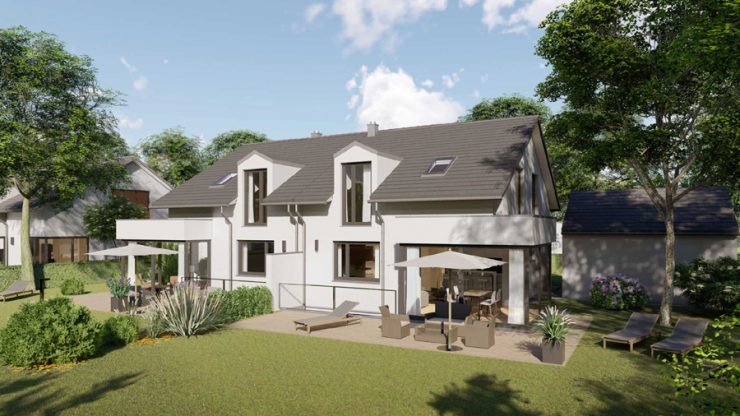 Doppelhaus in Baldham